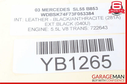 03-12 Mercedes R230 SL55 AMG SL550 Rear Right / Left Lower Rearward Control Arm