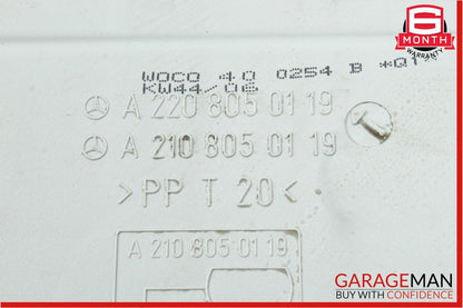 00-08 Mercedes R230 SL500 S500 Seat Vacuum Pump Reservoir Tank OEM