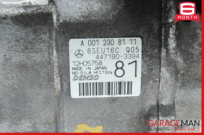 06-11 Mercedes W211 E350 M272 A/C Air Conditioner Compressor 0012308111 OEM