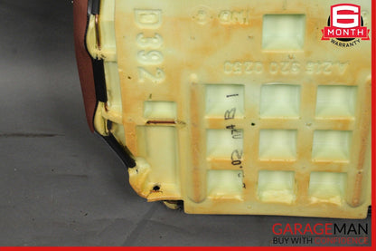 07-14 Mercedes W216 CL550 Rear Right Passenger Lower Bottom Seat Cushion Red