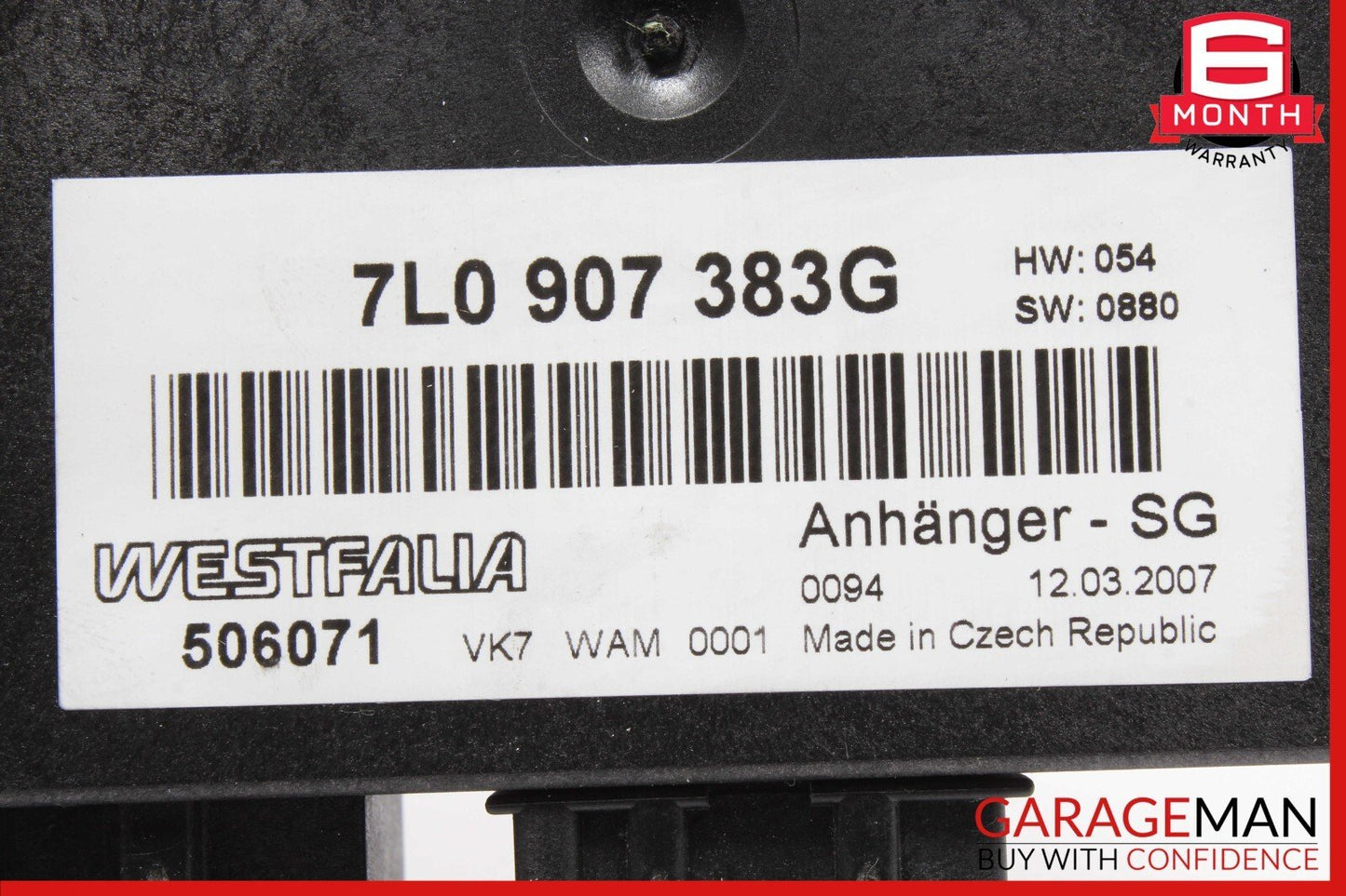 03-10 Porsche Cayenne S 955 957 Tow Towing Trailer Control Module Unit OEM
