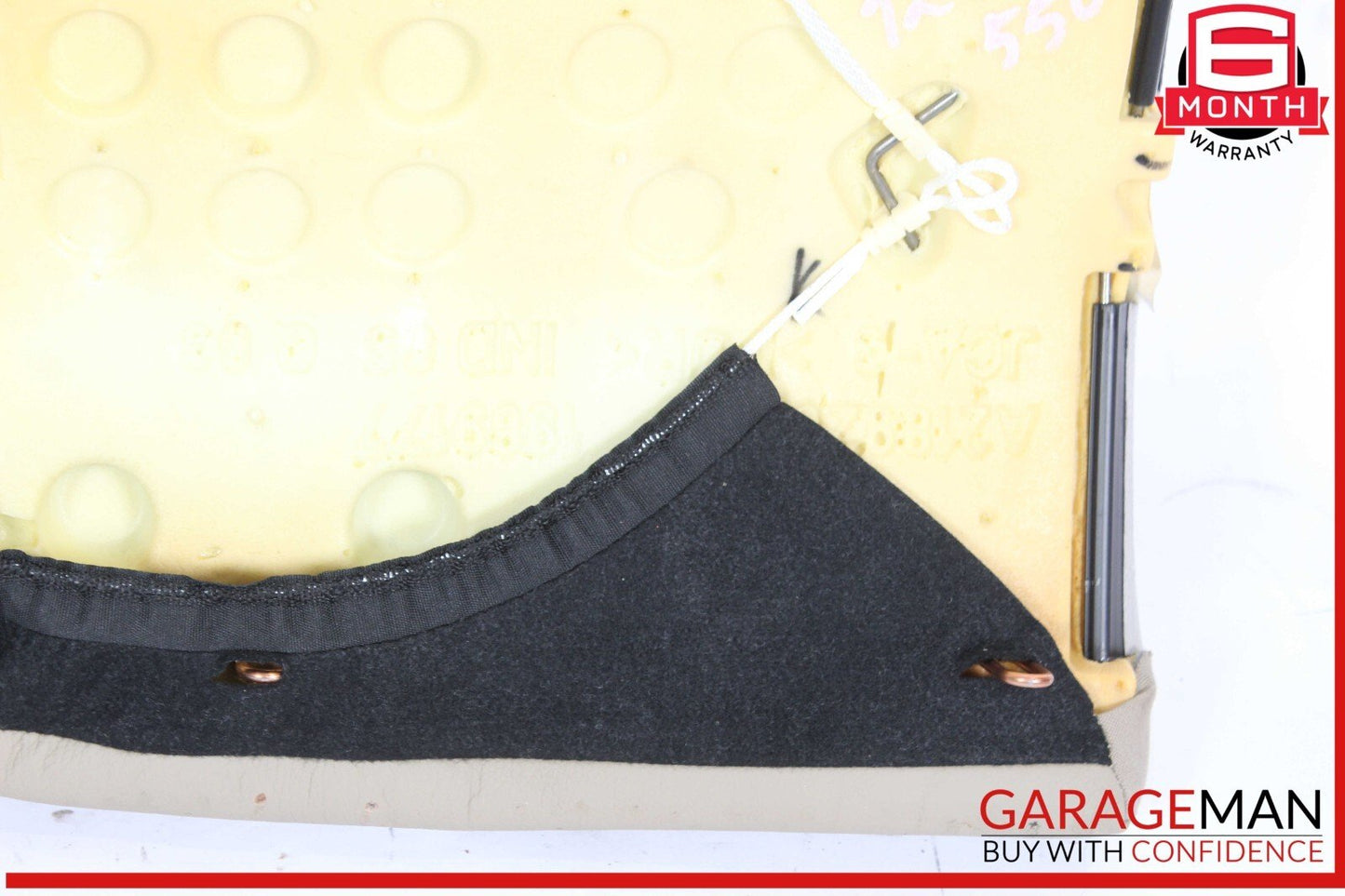 12-18 Mercedes W218 CLS550 Rear Left Driver Side Seat Cushion Lower Bottom OEM