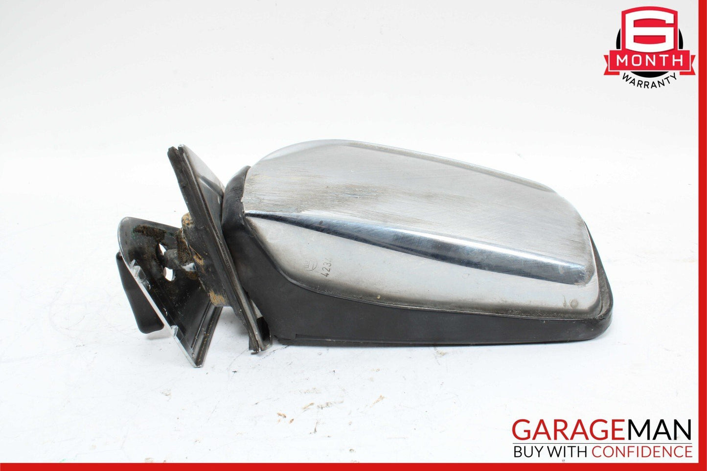 77-85 Mercedes W123 300D 280E Front Left Driver Side Mirror Rear View Door OEM