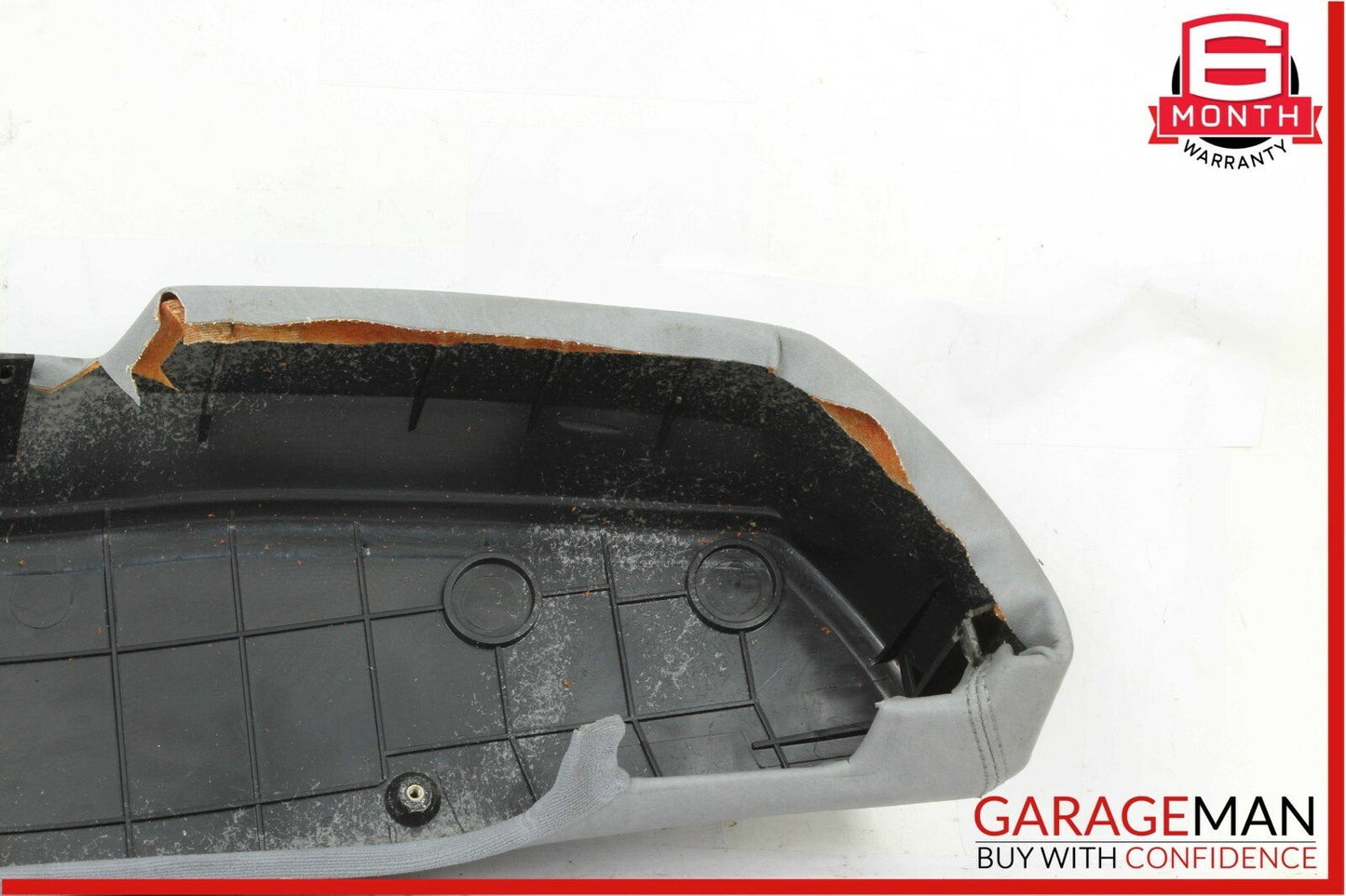 90-95 Mercedes R129 SL300 500SL Left Driver Side Seat Cover Panel Trim Gray OEM