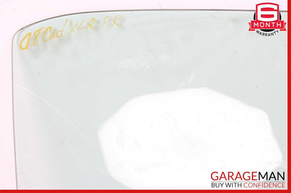 04-09 Cadillac XLR Front Right Side Door Window Glass OEM
