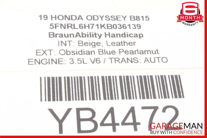 18-22 Honda Odyssey Rear Left Driver Side Lower Control Arm OEM