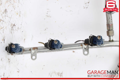 98-05 Mercedes W163 ML320 Fuel Injector Rail w/ Fuel Injectors 1120700595 OEM