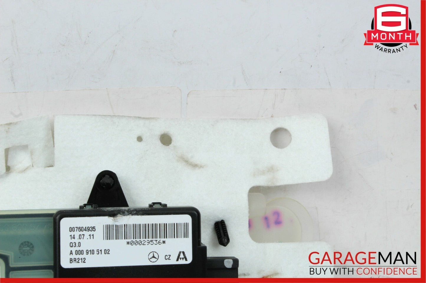 08-18 Mercedes E350 C250 Front Upper Seat Cushion Bladder Bolster Assembly OEM