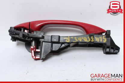 05-11 Mercedes R171 SLK350 Front Right Side Exterior Door Handle Fire Opal Red
