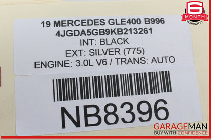 12-19 Mercedes W166 GLE400 GL450 Rear Left Driver Side Exterior Door Handle OEM