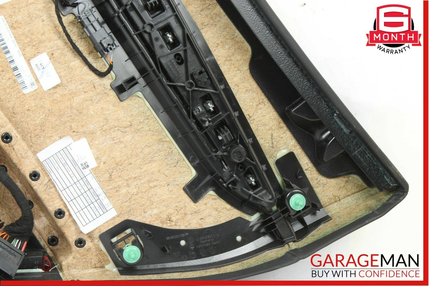 14-17 Maserati Ghibli Rear Left Side Complete Interior Door Trim Panel Assembly