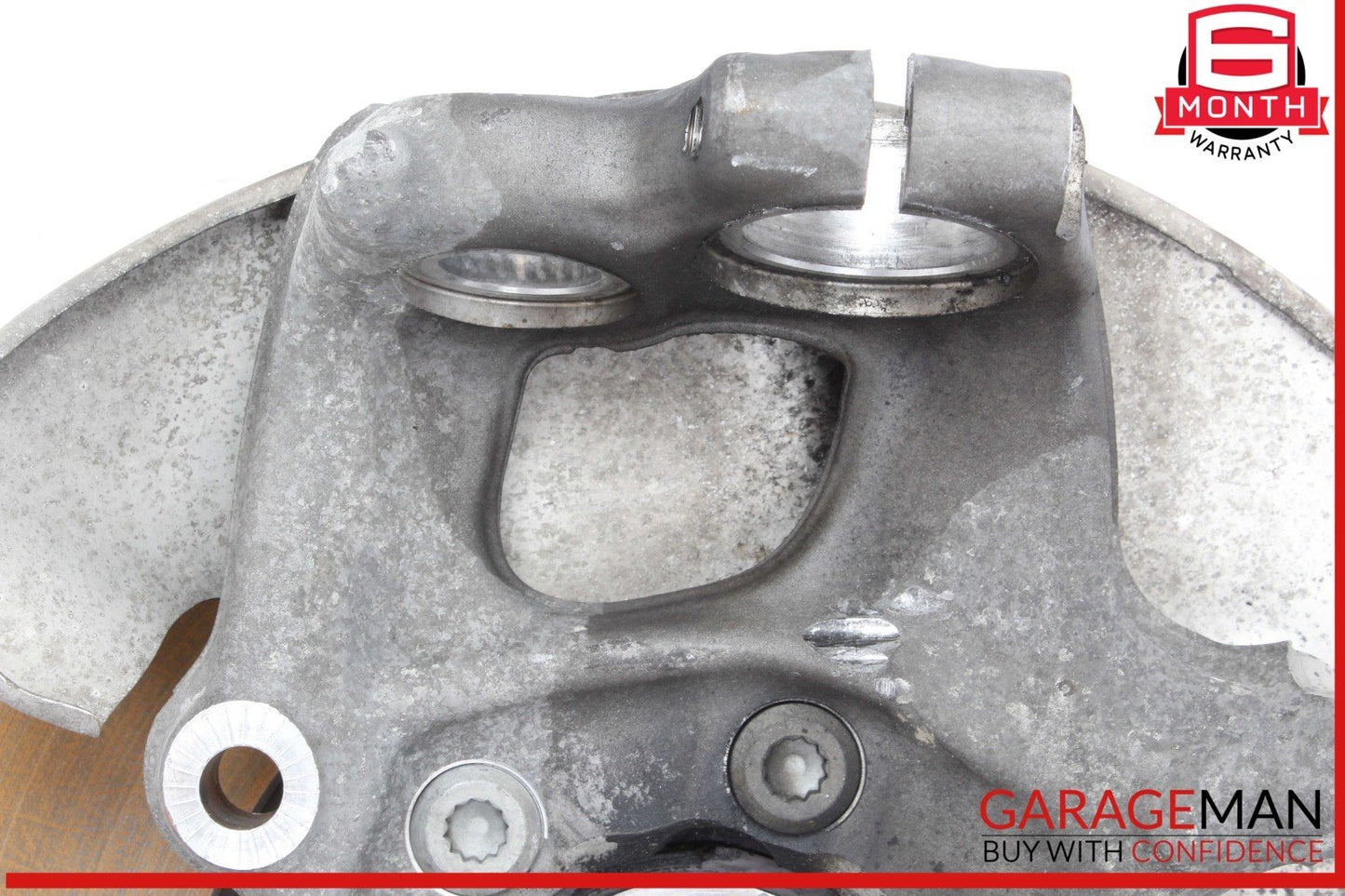 13-17 Audi A4 SQ5 Front Right Side Spindle Knuckle Wheel Hub w/ Disc Rotor OEM