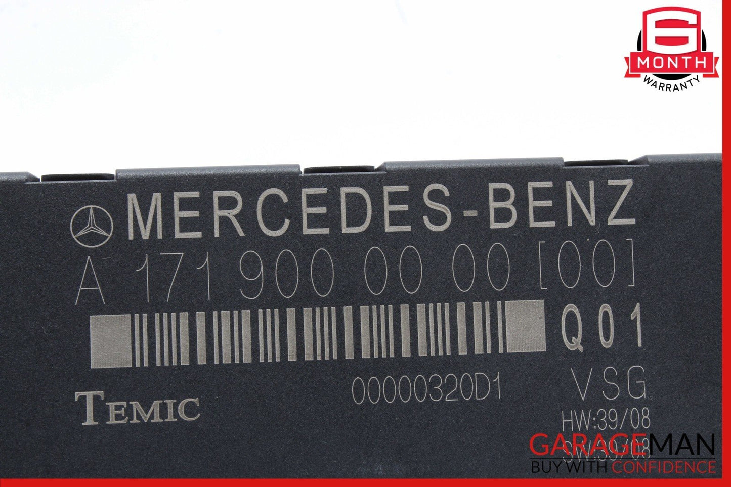 09-11 Mercedes R171 SLK300 SLK350 Top Roof Convertible Controller Module OEM