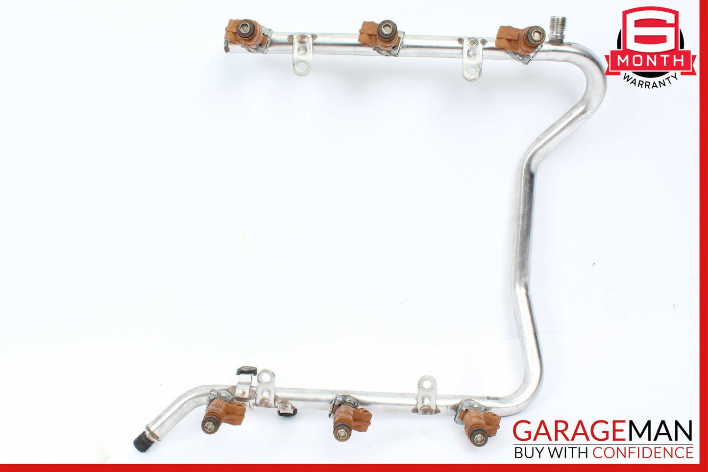 03-06 Mercedes W163 ML350 S350 Fuel Injection Rail Line w/ Injectors 1120701095
