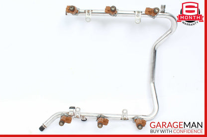 03-06 Mercedes W163 ML350 S350 Fuel Injection Rail Line w/ Injectors 1120701095