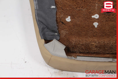 07-09 Mercedes W211 E320 Front Right / Left Top Upper Seat Cushion Cover Brown