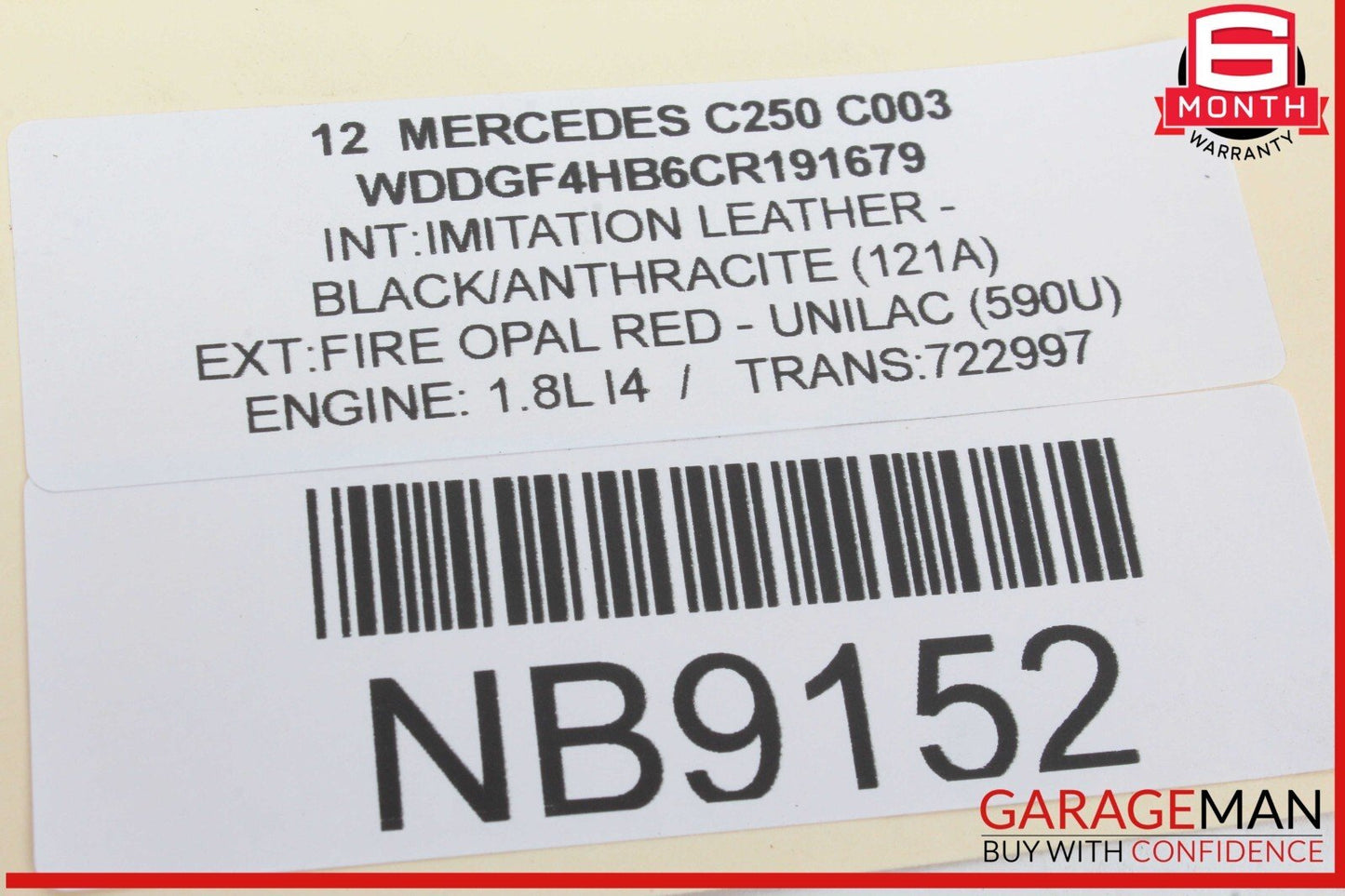 12-14 Mercedes W204 C250 C350 Rear Fuse Relay Box Module 2049060105 OEM