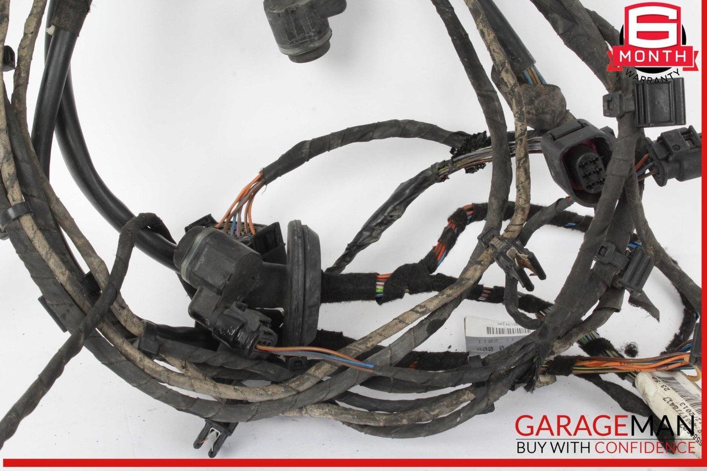 13-17 Audi Q5 Rear Bumper Wire Wiring Harness w/ Park Assist PDC Sensor OEM