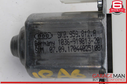 12-18 Audi A6 SQ5 Rear Right Passenger Side Window Regulator Motor 8K0959812A