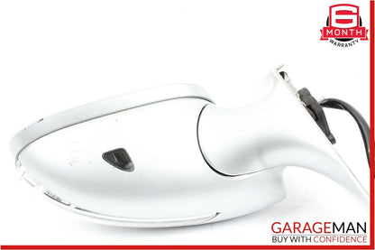 07-09 Mercedes W221 S550 S600 Front Left Side Mirror Door Rear View Silver