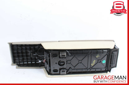 03-06 Mercedes R230 SL500 SL55 Center Console Arm Rest Storage Compartment Tray