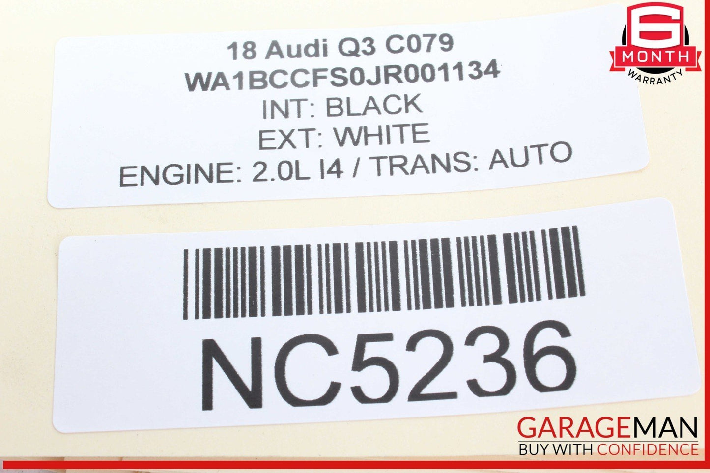 15-18 Audi Q3 ABS Anti Lock Brake Pump Control Unit 5N0614109CJ OEM