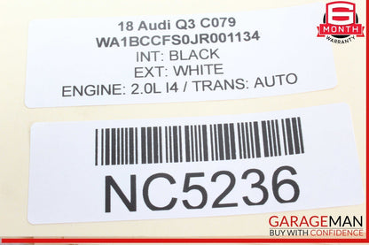 15-18 Audi Q3 ABS Anti Lock Brake Pump Control Unit 5N0614109CJ OEM