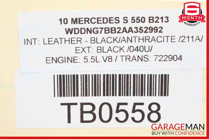 07-13 Mercedes W221 S550 Front Right Side Bumper Reinforcement Bracket OEM