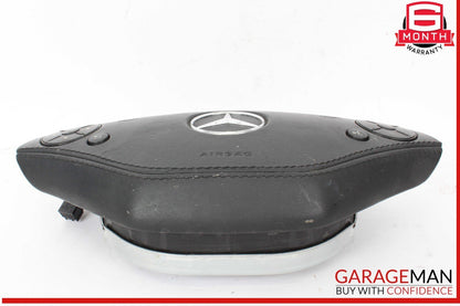10-14 Mercedes W221 S550 CL550 Steering Wheel Airbag Air Bag Black OEM