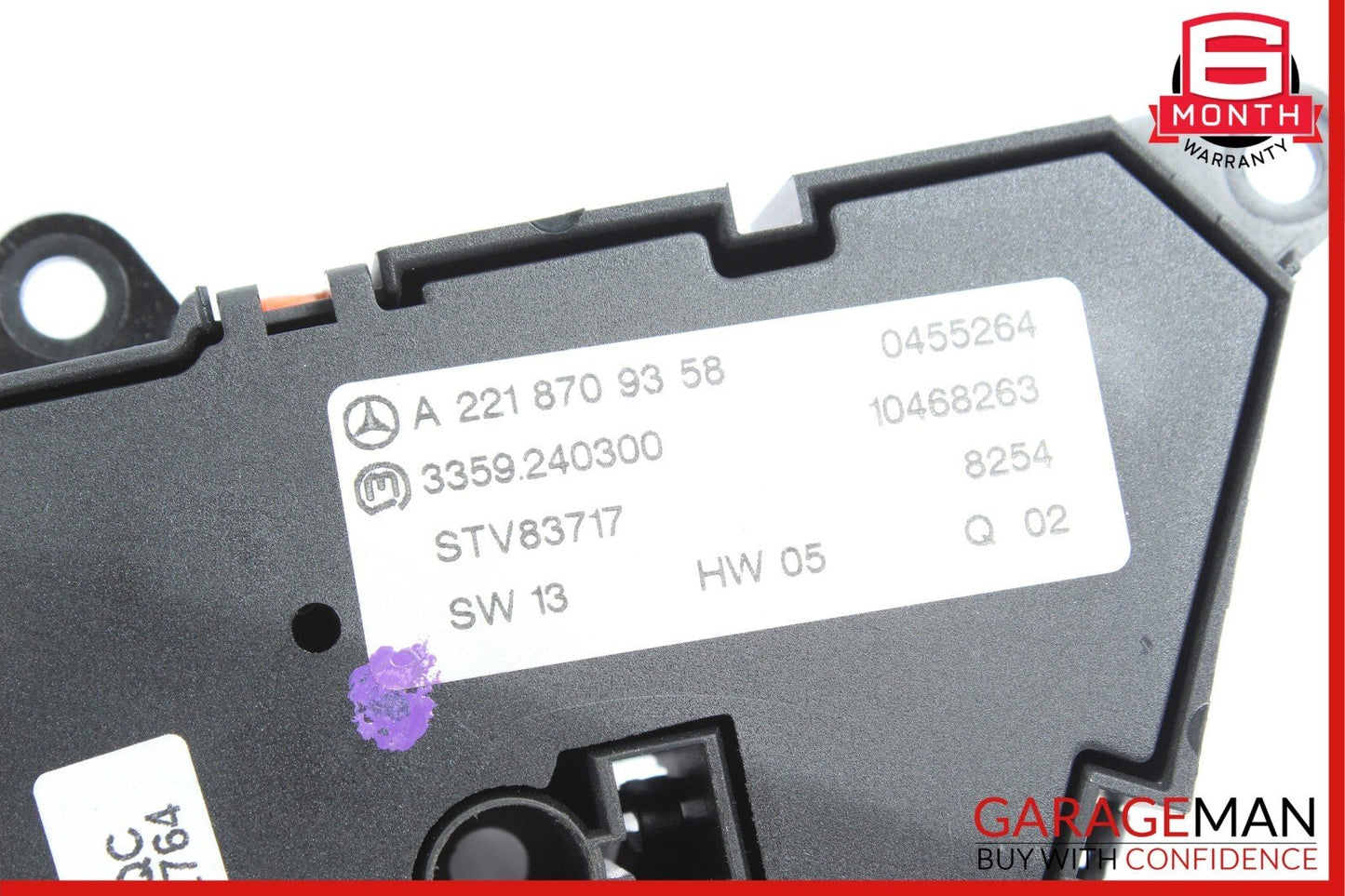 07-14 Mercedes S550 CL550 Front Right Side Seat Adjust Control Memory Switch Set