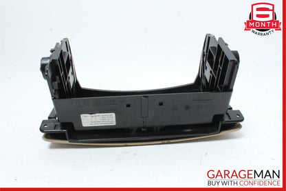 10-13 Mercedes W221 S350 S550 Dash Center Console CD Player Trim Cover Brown