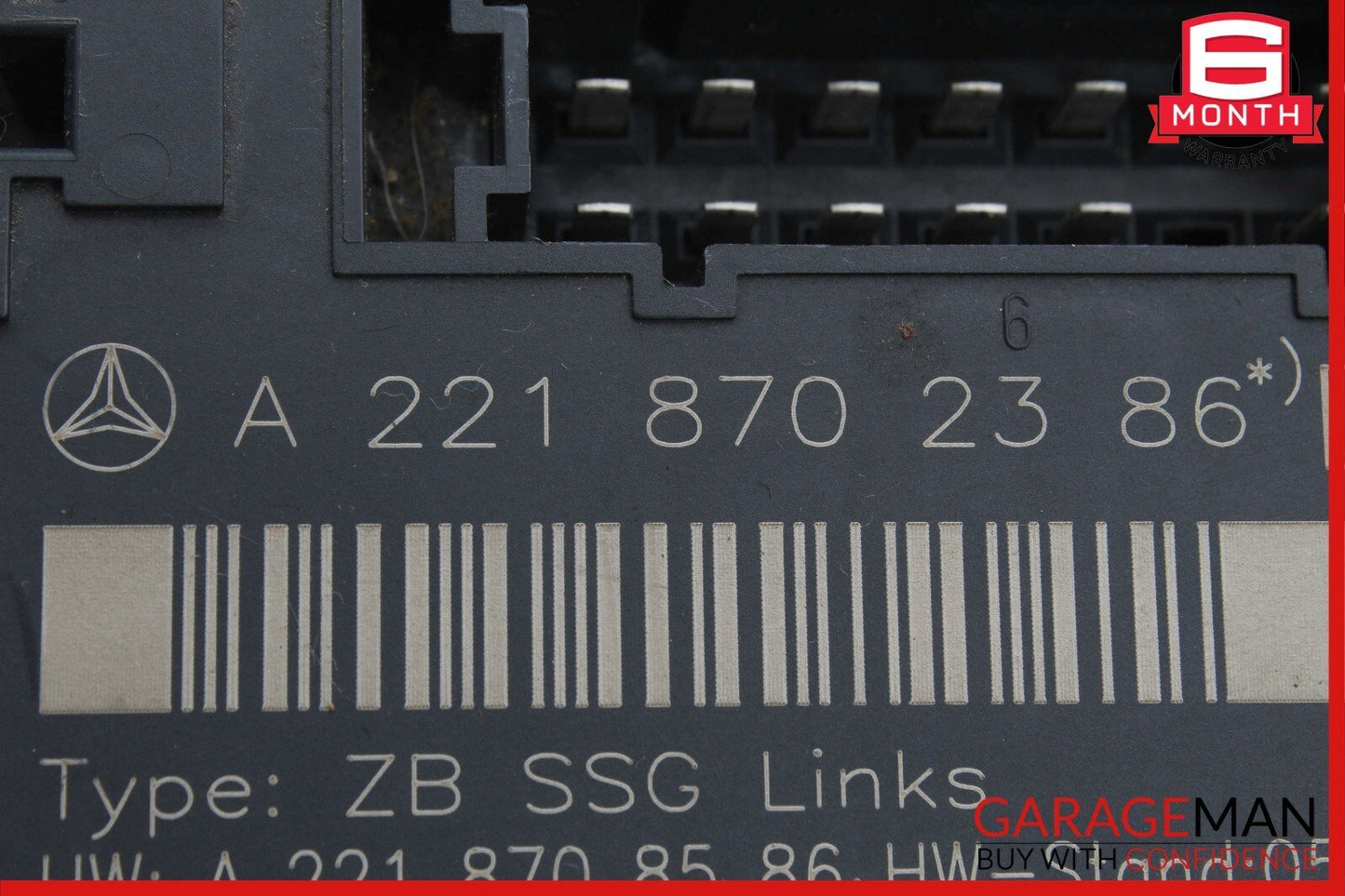 07-13 Mercedes W221 S450 S550 Front Left Driver Under Seat Control Module Unit