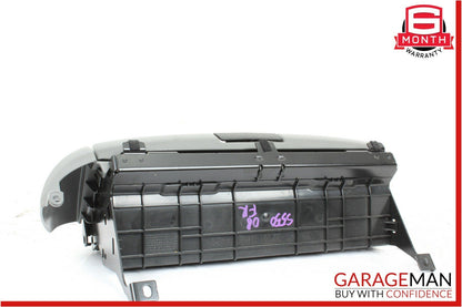 07-09 Mercedes W221 S550 Front Right Lower Seat Storage Compartment Trim Grey