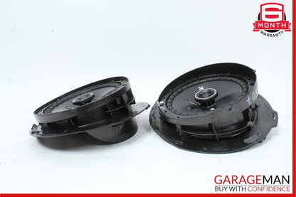 07-09 Mercedes W211 E350 Rear Left & Right Door Audio Sound Speaker Set Of 2 Pc