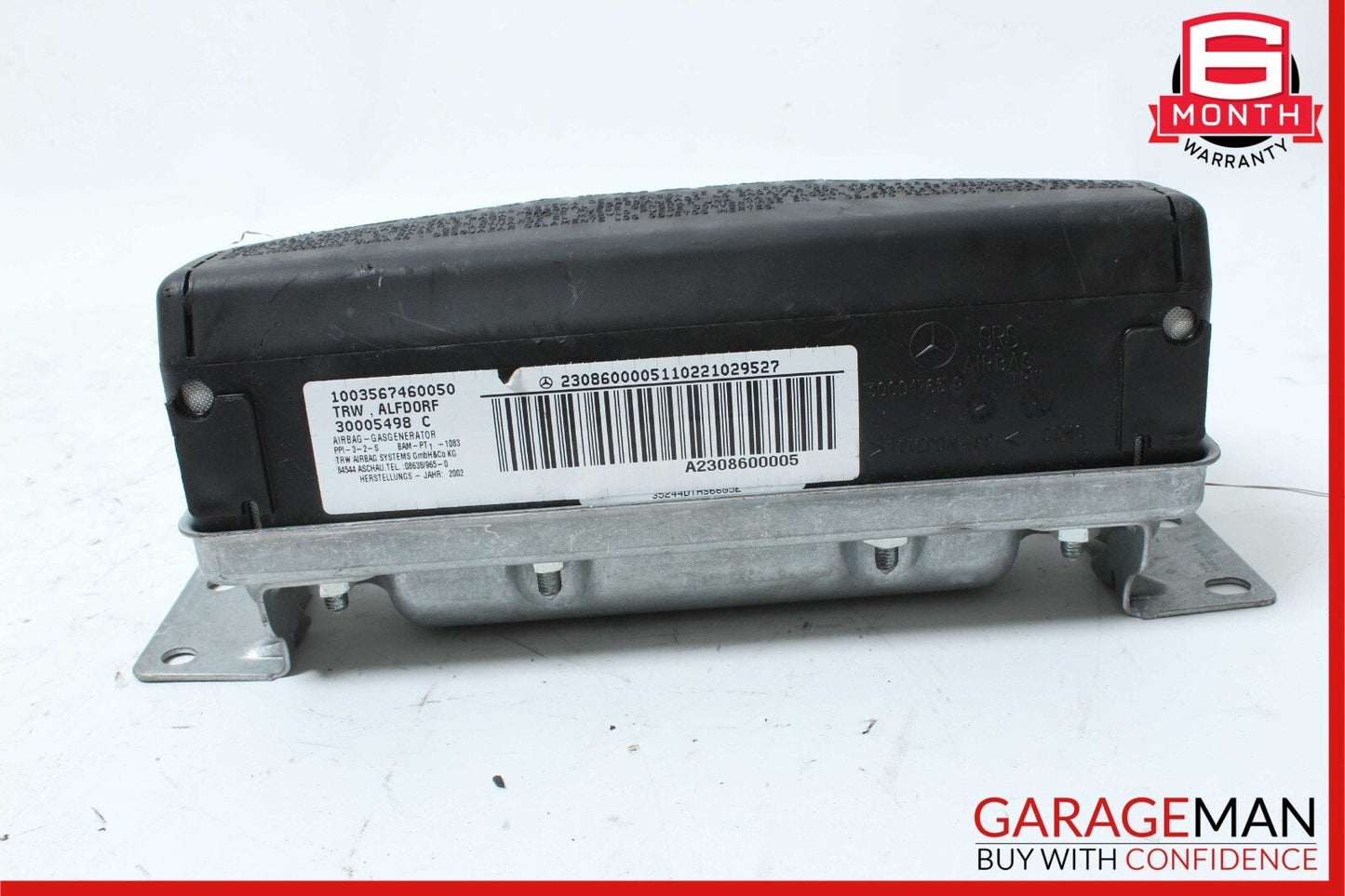 03-12 Mercedes R230 SL500 SL550 Front Passenger Side Dash Airbag Air Bag OEM