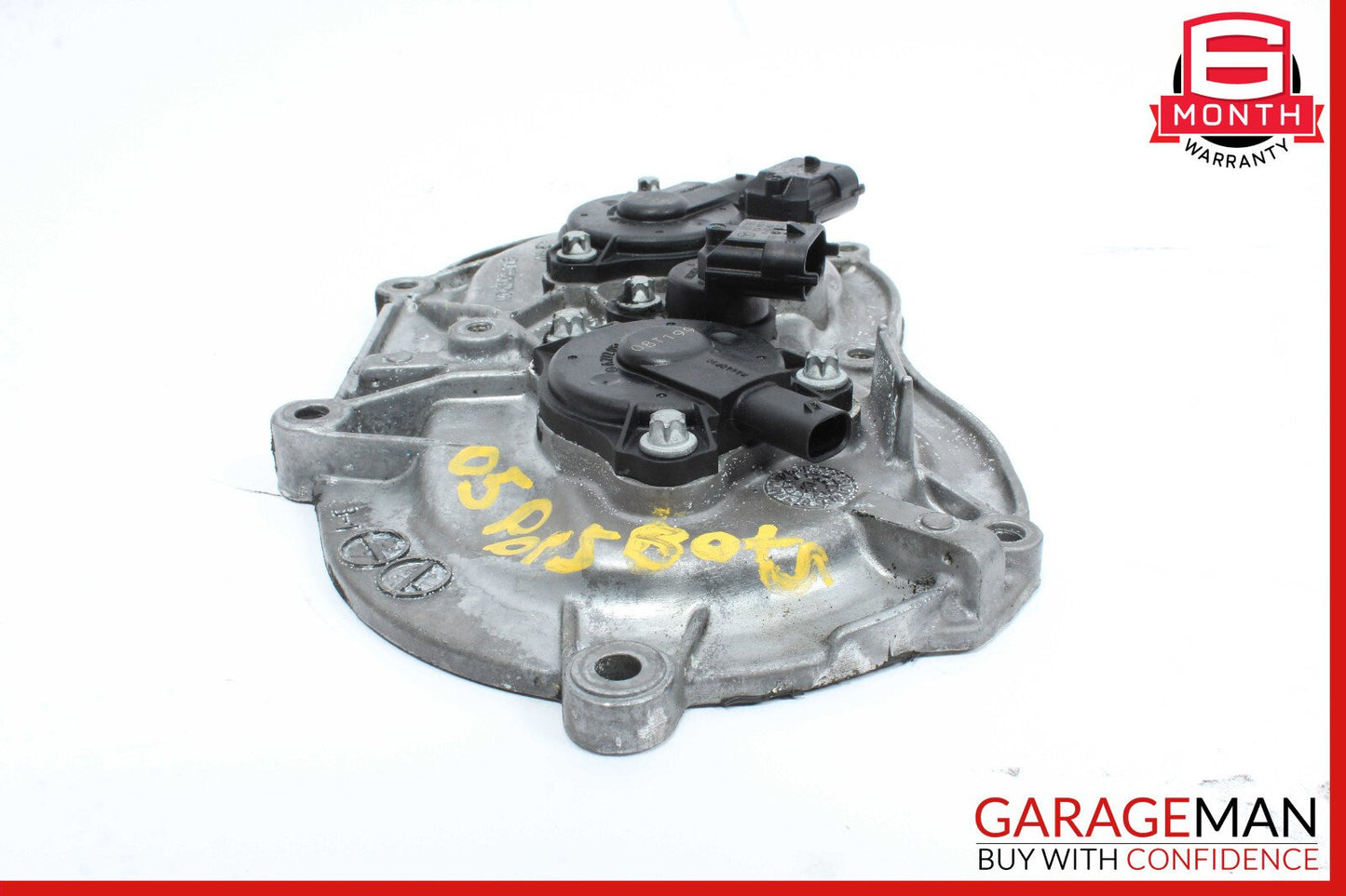 06-13 Mercedes W211 E350 R350 Front Right Engine Timing Chain Cover Plate OEM