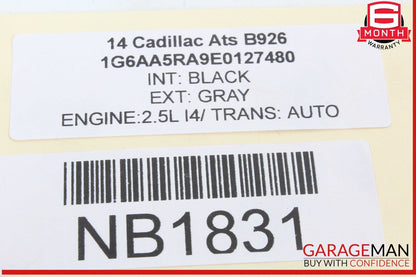 13-19 Cadillac ATS Front Right Passenger Side Halogen Headlight OEM