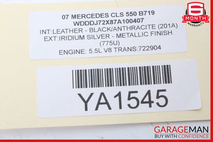 07-14 Mercedes W216 CL550 S600 Front Right Dash AC A/C Air Vent Grille Cover OEM