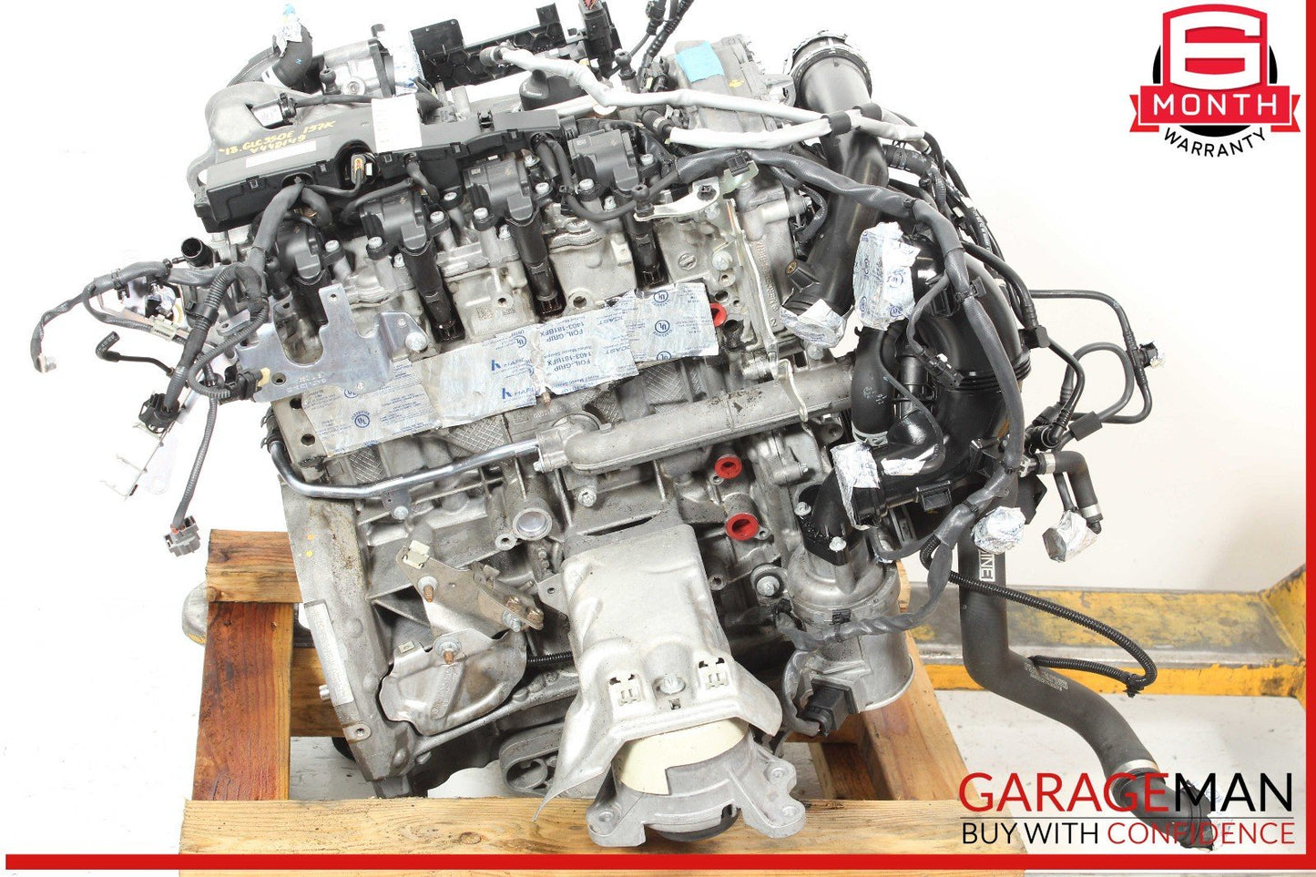 18-20 Mercedes X253 GLC350e Hybrid AWD Engine Motor Block Assembly OEM 197k