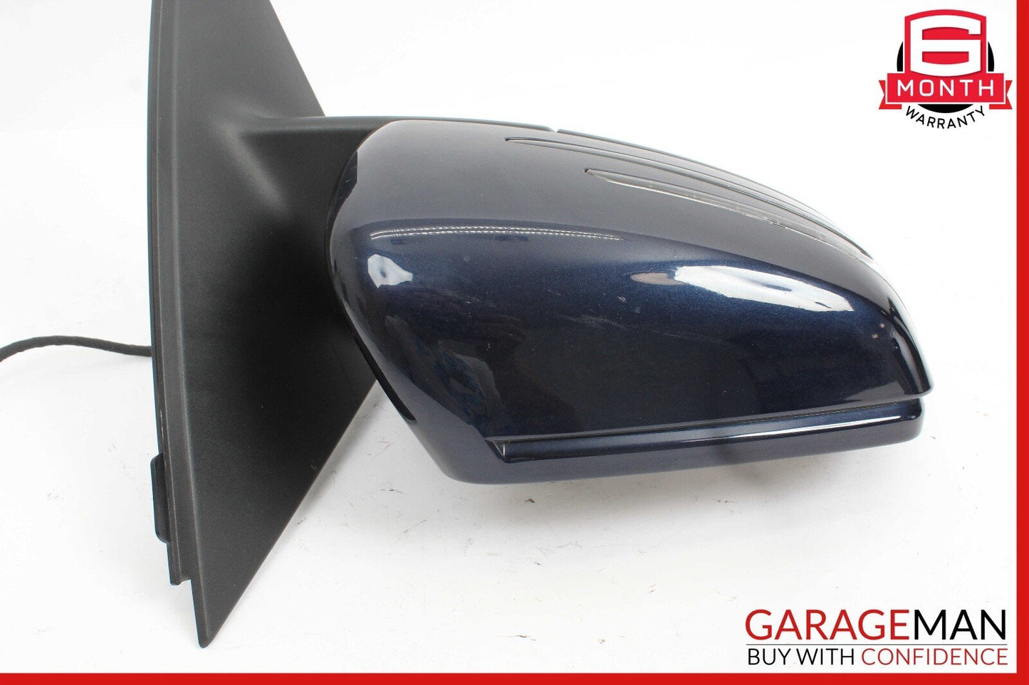 12-14 Mercedes W204 C250 Front Right Side Mirror Door Rear View Glass Grey OEM