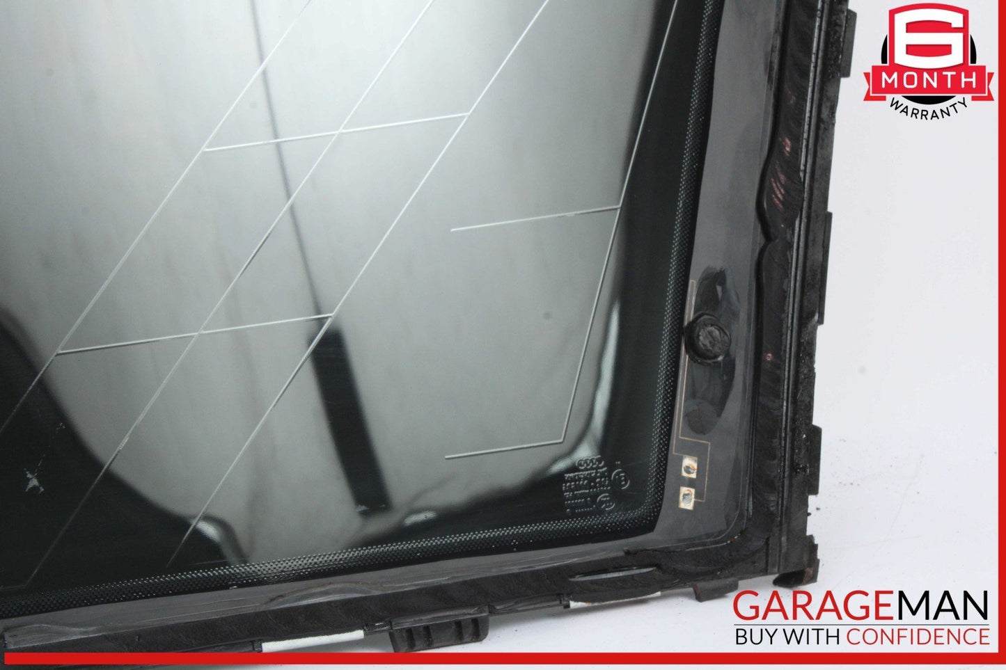 07-15 Audi Q7 Rear Left Driver Side Quarter Window Glass 4L0845299 OEM