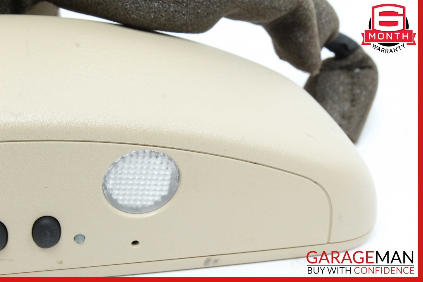 08-14 Mercedes W204 C250 C350 Top Upper Rear View Mirror Assembly Beige