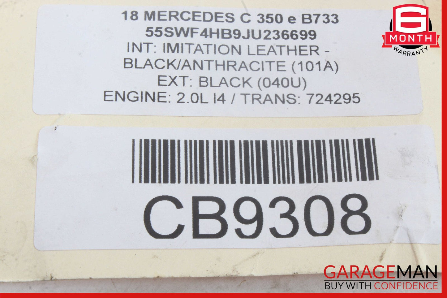 15-20 Mercedes W205 C300 C63 AMG Front Left Side Door Window Regulator Motor