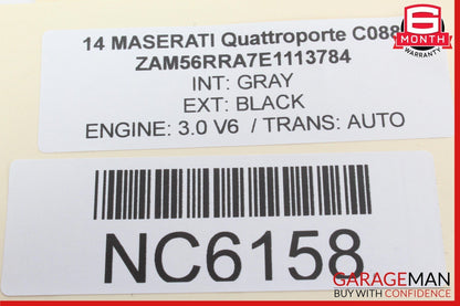 14-17 Maserati Quattroporte Front Right / Rear Left or Right Door Window Switch