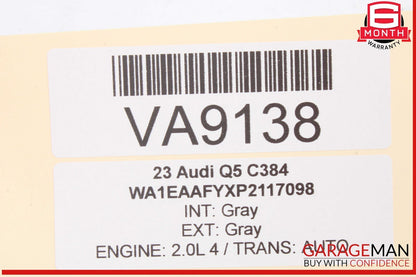 18-24 Audi Q5 SQ5 Tailgate Liftgate Back Door Latch Striker & Light Switch OEM