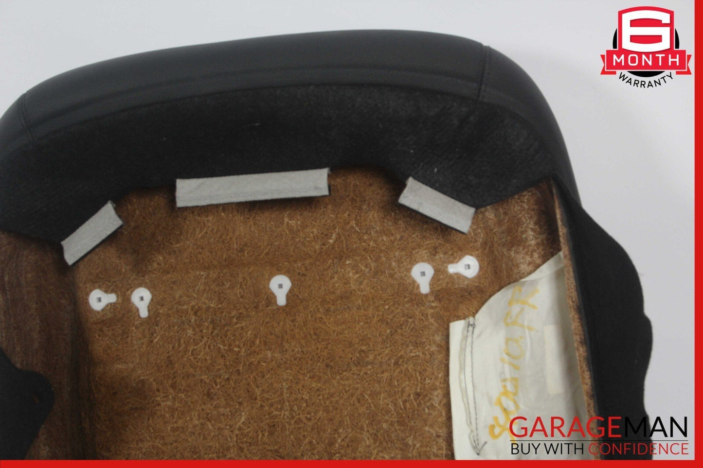 10-13 Mercedes W221 S400 Front Right Passenger Side Top Upper Seat Cushion Black