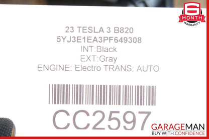 17-23 Tesla Model 3 AWD Rear Side Unit Engine Electric Motor OEM