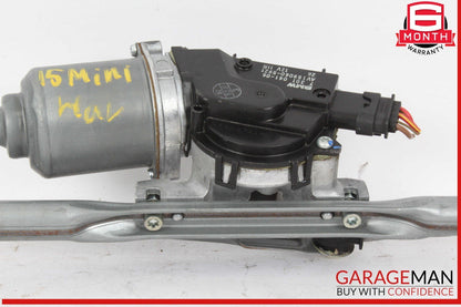14-19 Mini Cooper Front Windshield Wiper Transmission Linkage Motor OEM