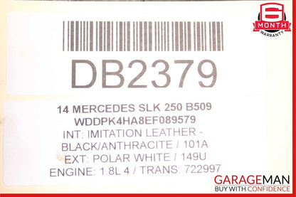 12-15 Mercedes W204 C250 SLK250 722.9 7G Automatic Transmission 722.997 84k OEM