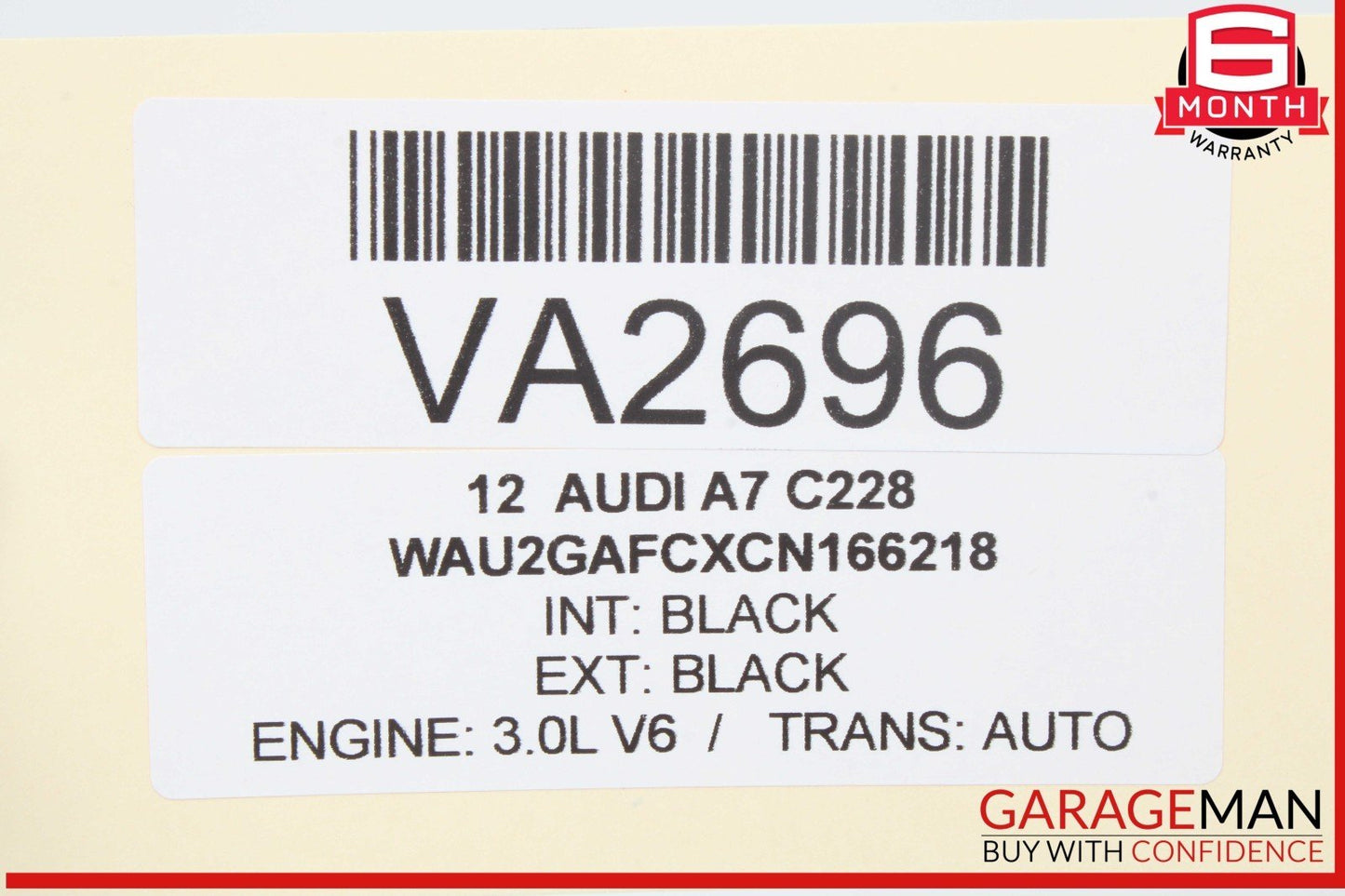 12-18 Audi A7 Park Parking Assist Control Module Unit 4H0919475J OEM